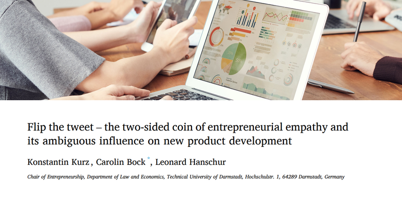 New Research in the Field of Entrepreneurship: The Ambivalence of Empathy