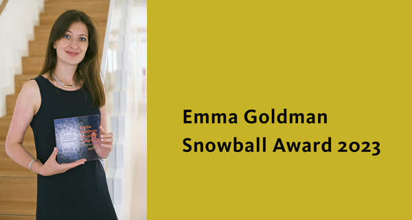 Kateryna Zarembo Is Honored With Emma Goldman Snowball Award – EmergenCITY